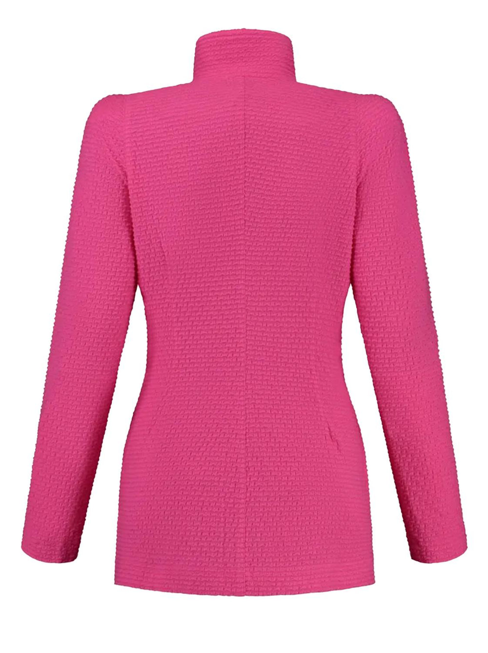 ML Collections blazer 31333-70% katoen, 25% polyamide, 5% elasthaan-DAMES BLAZERS & GILETS-Roze