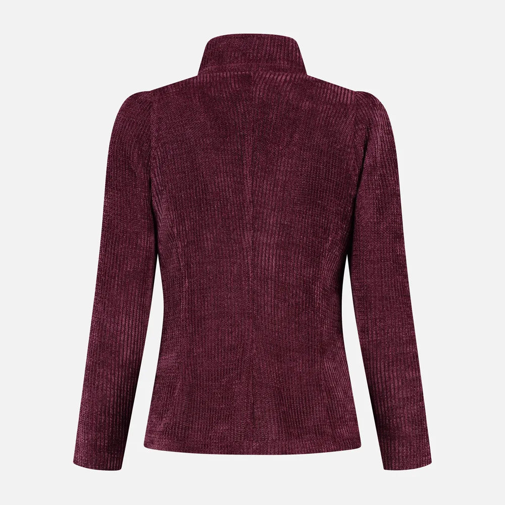 ML Collections Blazer – Rood-100% polyester-DAMES BLAZERS & GILETS-Rood