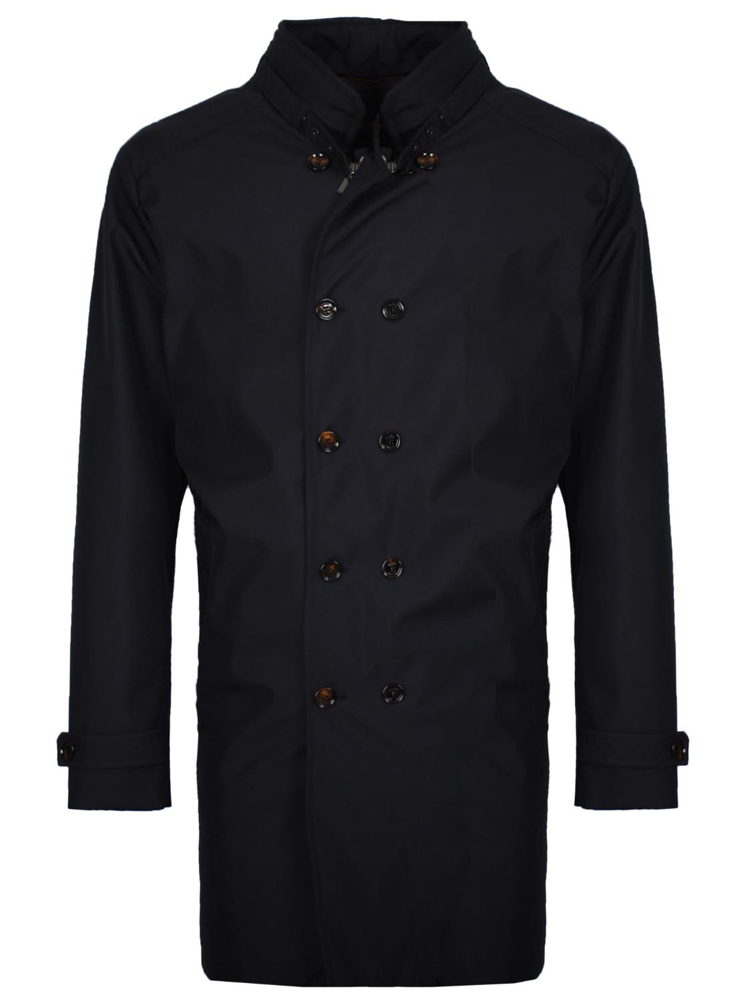 Moorer Tiziano jas-100% polyester-HEREN JASSEN & JACKS-Blauw