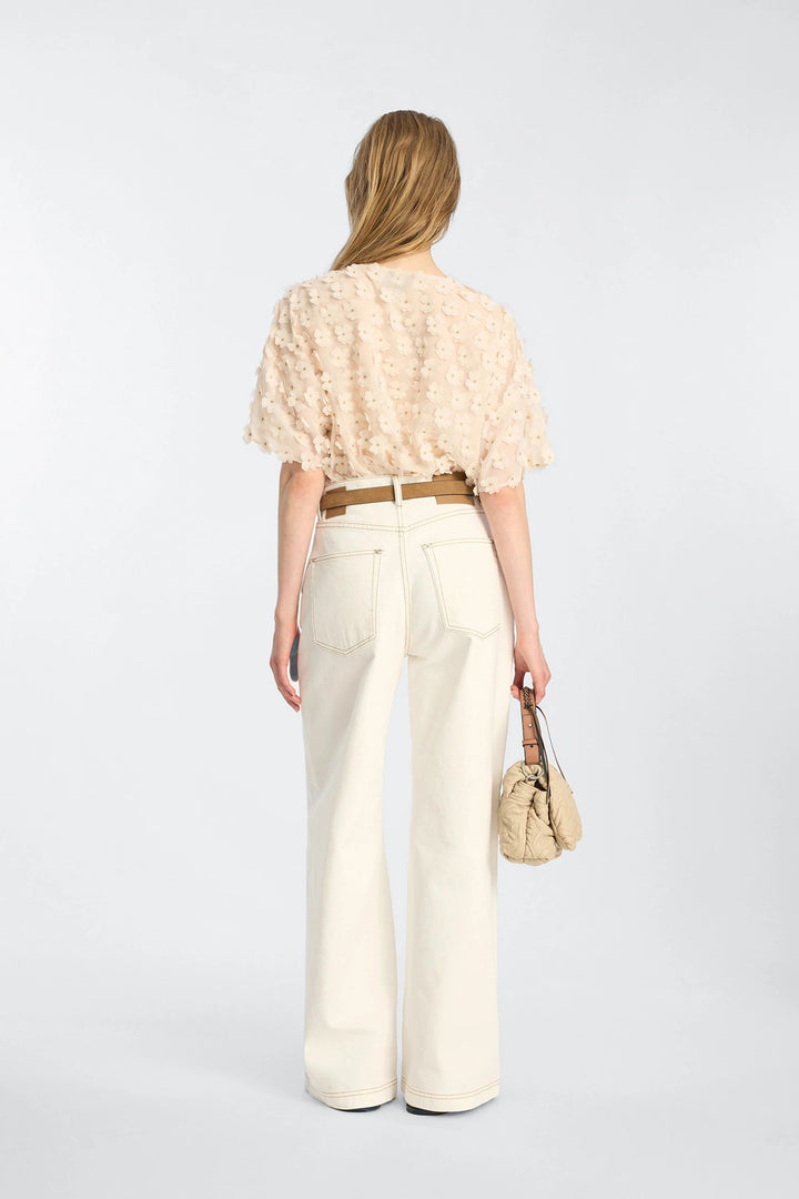 MUNTHE Bossi Top – Room-100% polyester-DAMES TOPS & BLOUSES-Room