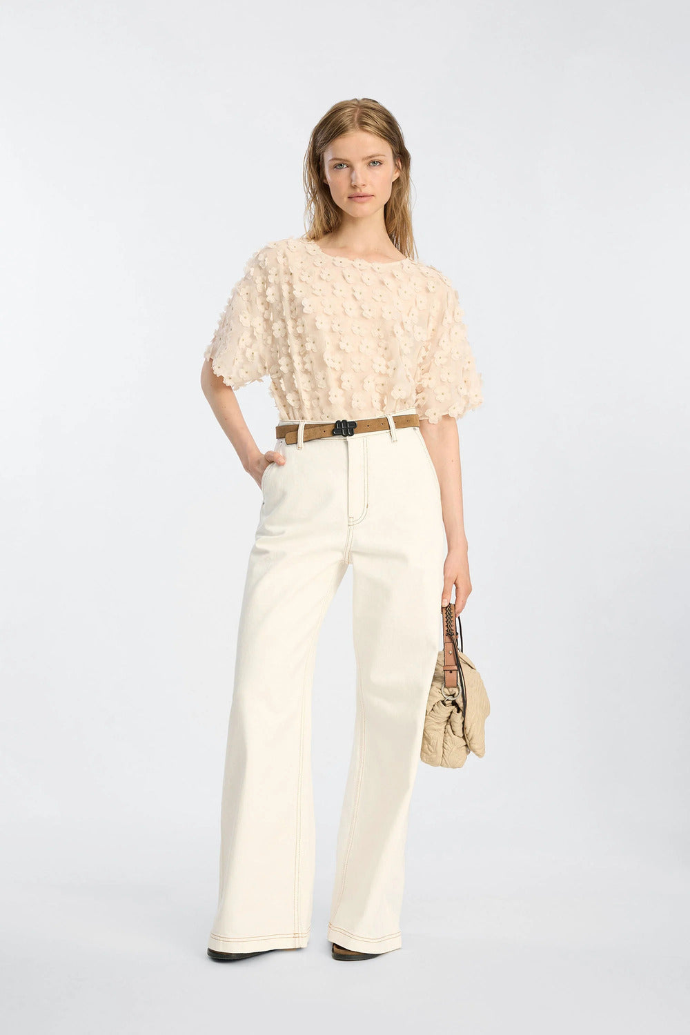 MUNTHE Bossi Top – Room-100% polyester-DAMES TOPS & BLOUSES-Room