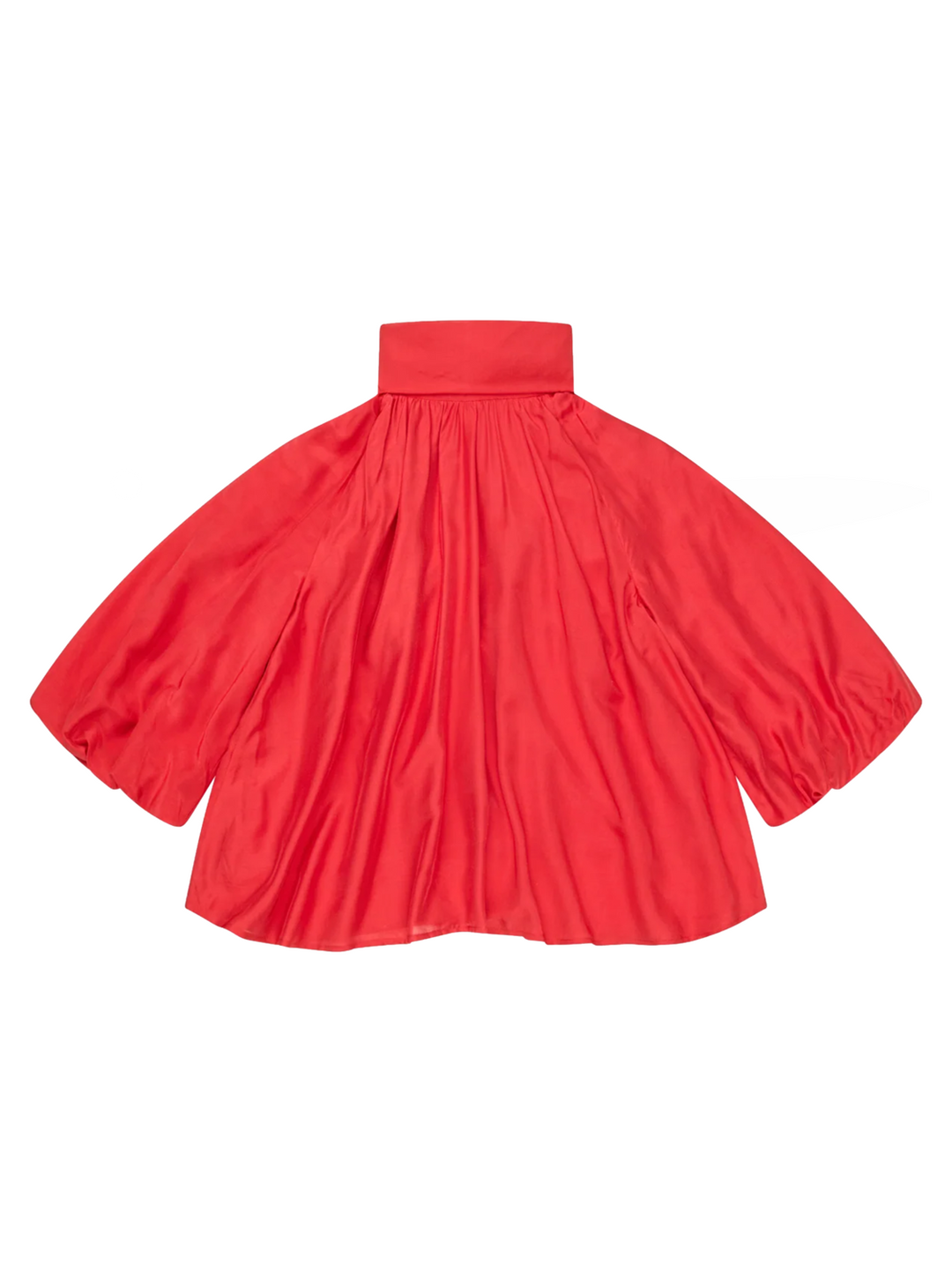 MUNTHE Calyppa Top – Rood-80% viscose, 20% zijde-DAMES TOPS & BLOUSES-Rood