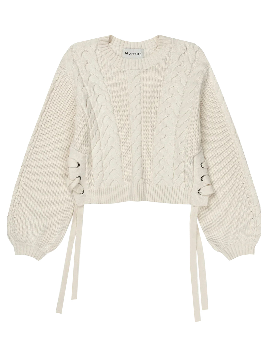 MUNTHE Fabricka Knit Trui – Kit-50% katoen, 30% acrylic, 20% wol-DAMES TRUIEN & VESTEN-Room