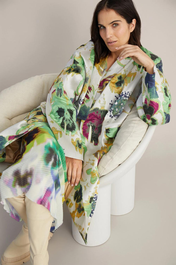 MUNTHE jas DRIMROSE-88% polyester, 12% polyamide-DAMES JASSEN & JACKS-Groen