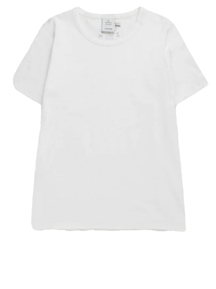 MUNTHE JULIANCO T-shirt-100% katoen-DAMES TOPS & BLOUSES-Wit