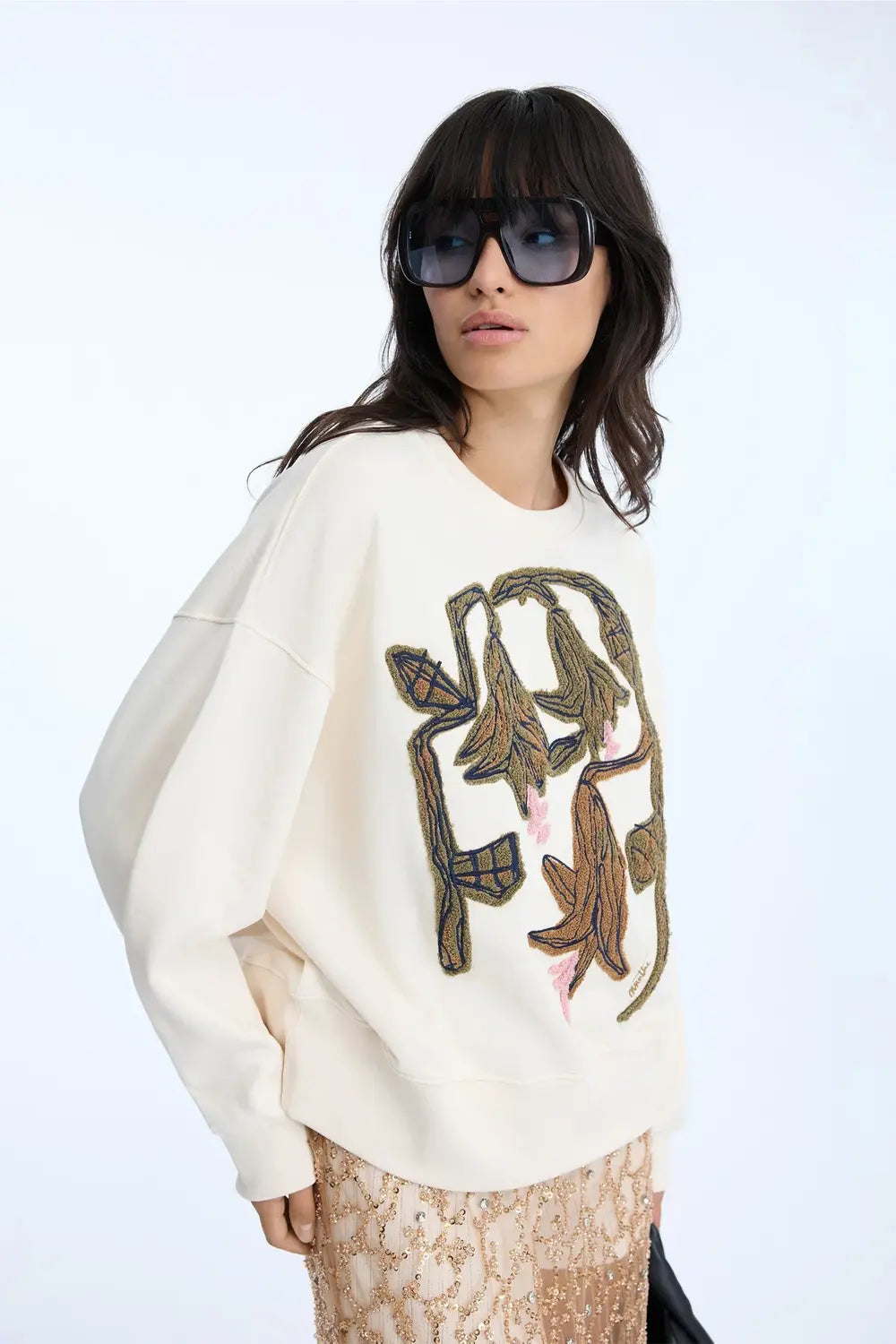 MUNTHE Nakoa sweater – Room-100% katoen-DAMES TRUIEN & VESTEN-Room