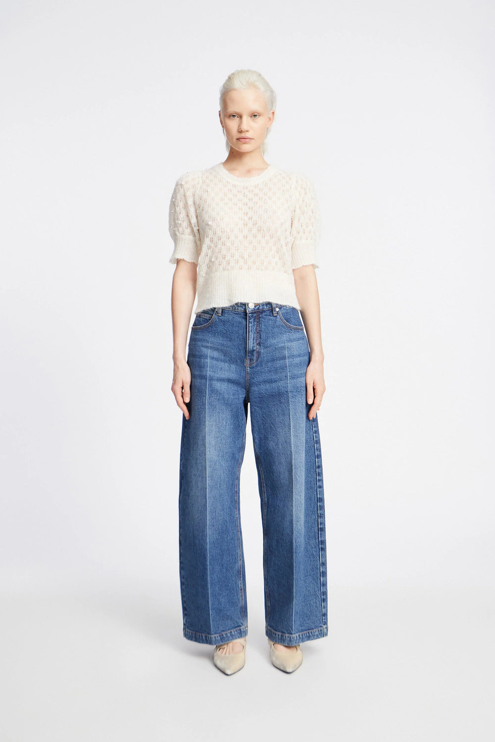 MUNTHE Popta Trui – Ivory-40% polyamide, 30% alpaca, 30% wol-DAMES TRUIEN & VESTEN-Room