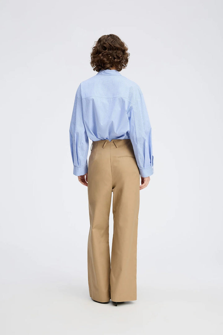 Munthe Renard Pantalon – Camel-100% katoen-DAMES BROEKEN-Bruin