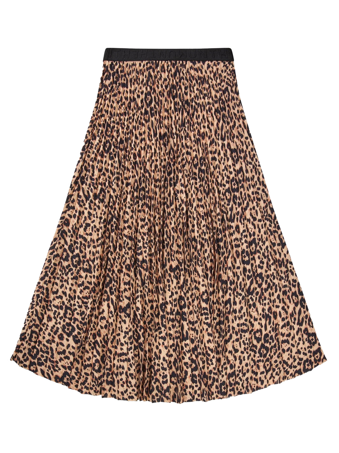 MUNTHE Taulla Rok – Camel-95% gerecycled polyester, 5% elasthaan-DAMES ROKKEN-Bruin