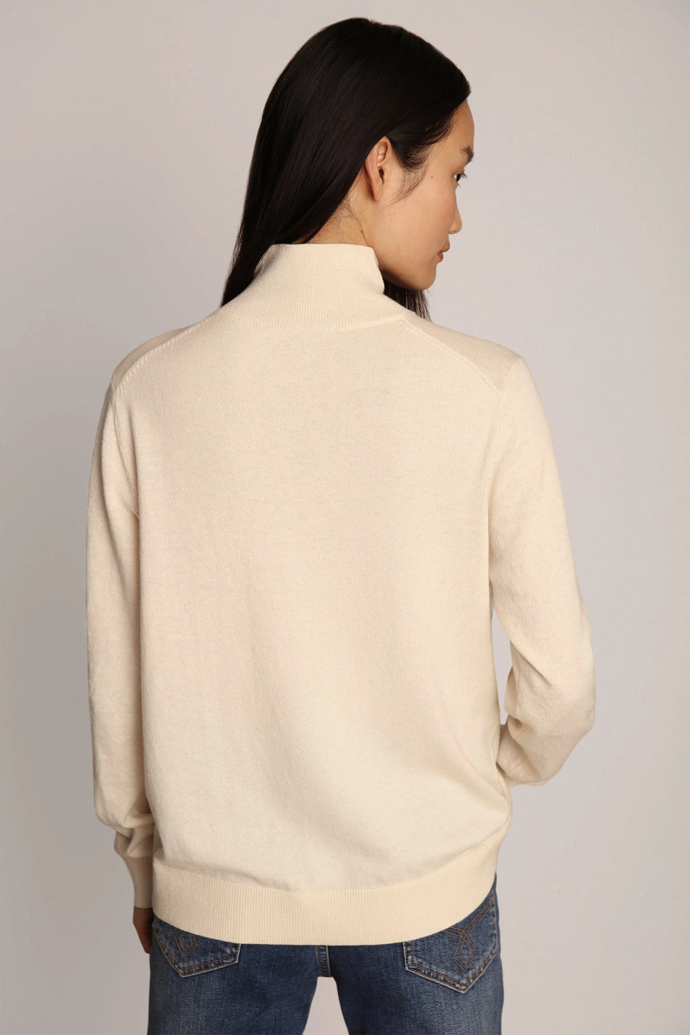 MUNTHE trui GOLDILOCK creme-55% RWS Extrafine Merino / 45% Cotton-DAMES TRUIEN & VESTEN-Room