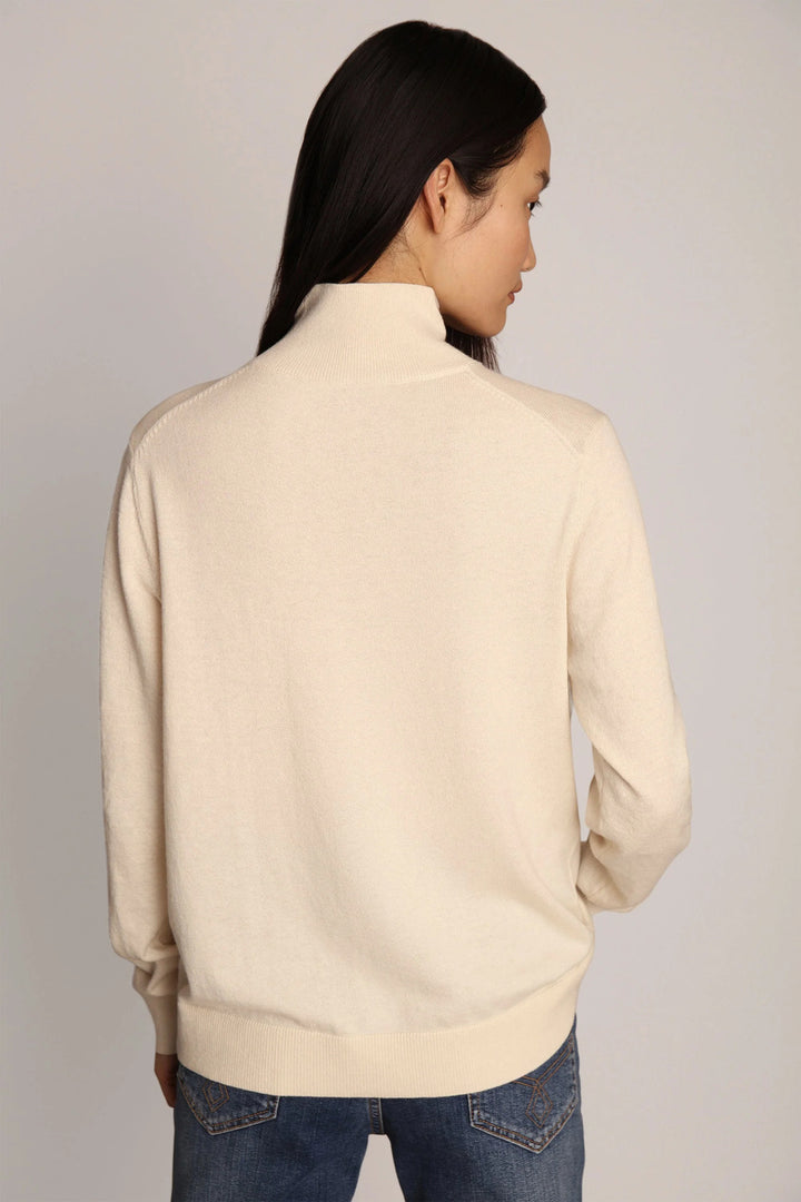 MUNTHE trui GOLDILOCK creme-55% RWS Extrafine Merino / 45% Cotton-DAMES TRUIEN & VESTEN-Room