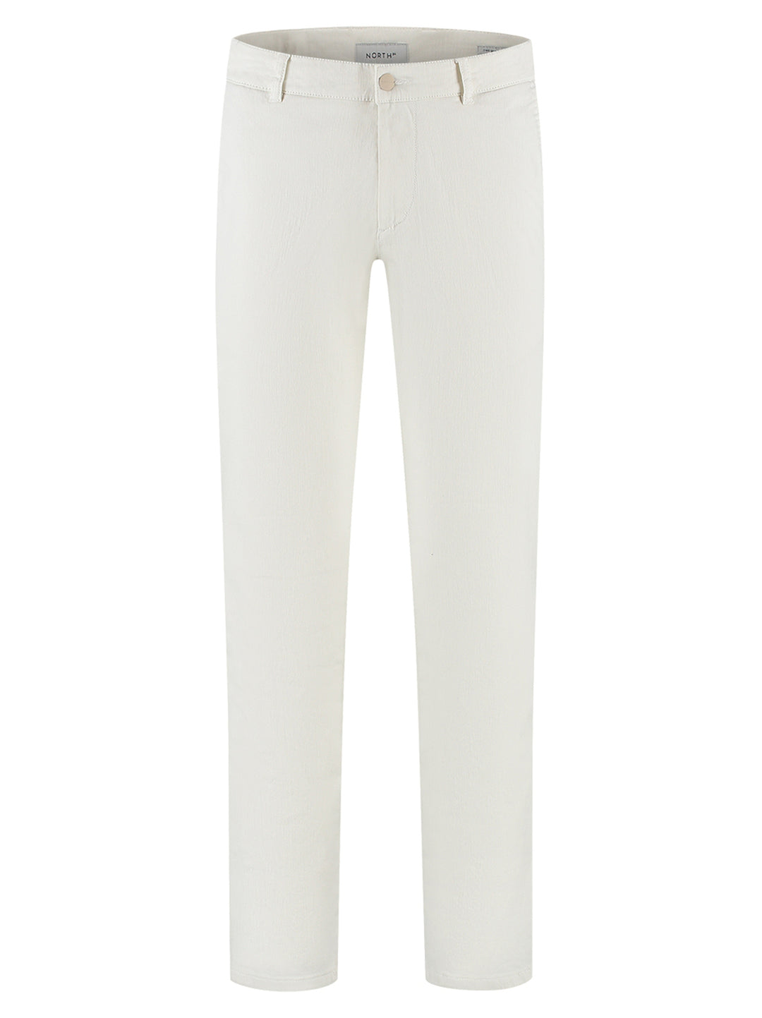 North84 Infinity Flex Chino Slim Fit-97% katoen, 3% elastaan-HEREN BROEKEN-Wit