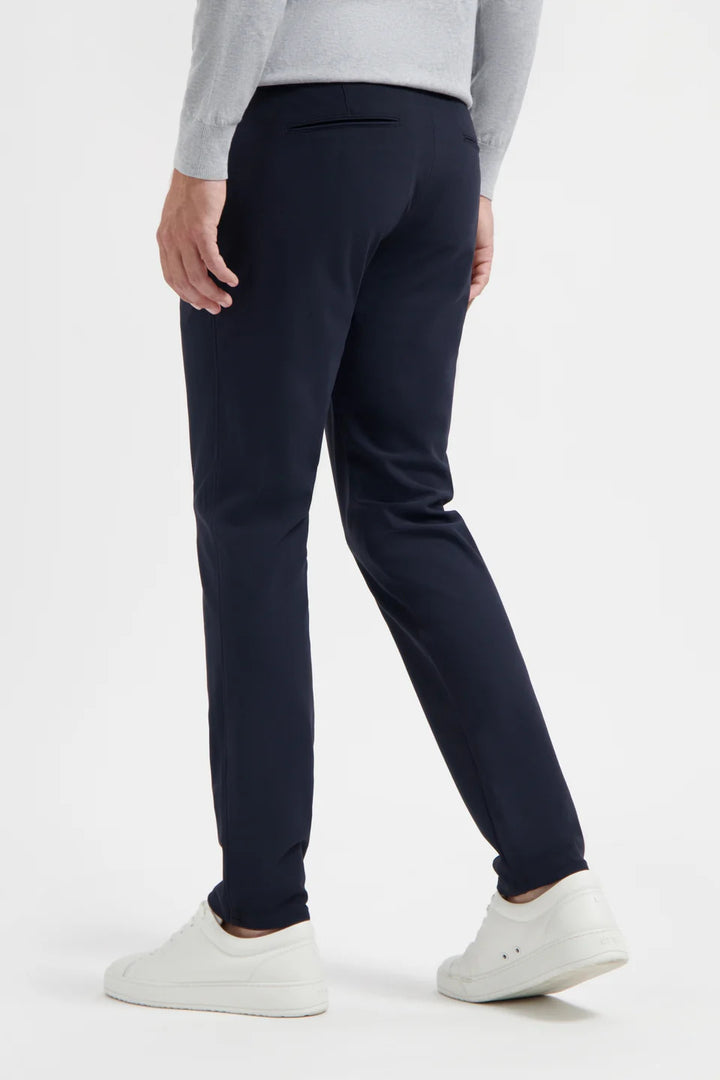 NORTH84 Sensitive Travel Bonded Pantalon – Donkerb-75% polyamide, 25% elasthaan-HEREN BROEKEN-Blauw