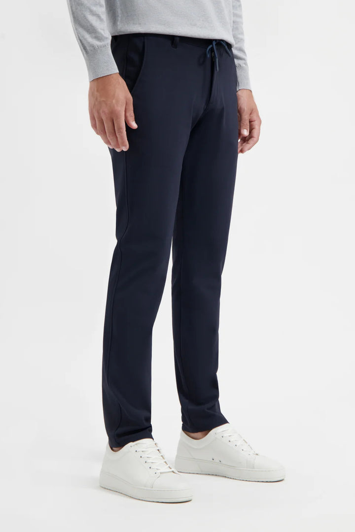 NORTH84 Sensitive Travel Bonded Pantalon – Donkerb-75% polyamide, 25% elasthaan-HEREN BROEKEN-Blauw