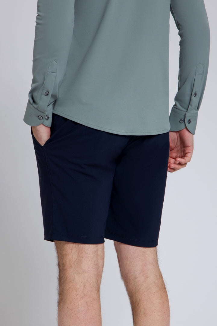 NORTH84 Sensitive Travel Shorts – Blauw-74% polyamide, 26% elastaan-HEREN BROEKEN-Blauw