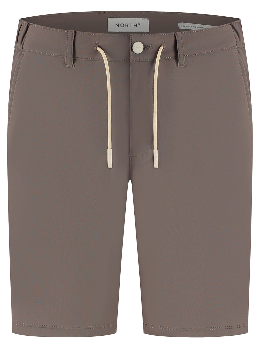 North84 Sensitive Travel Shorts – Grijs-74% polyamide, 26% elastaan-HEREN BROEKEN-Grijs