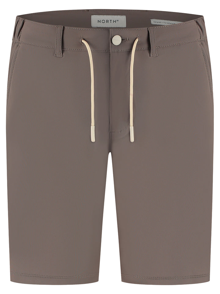 North84 Sensitive Travel Shorts – Grijs-74% polyamide, 26% elastaan-HEREN BROEKEN-Grijs
