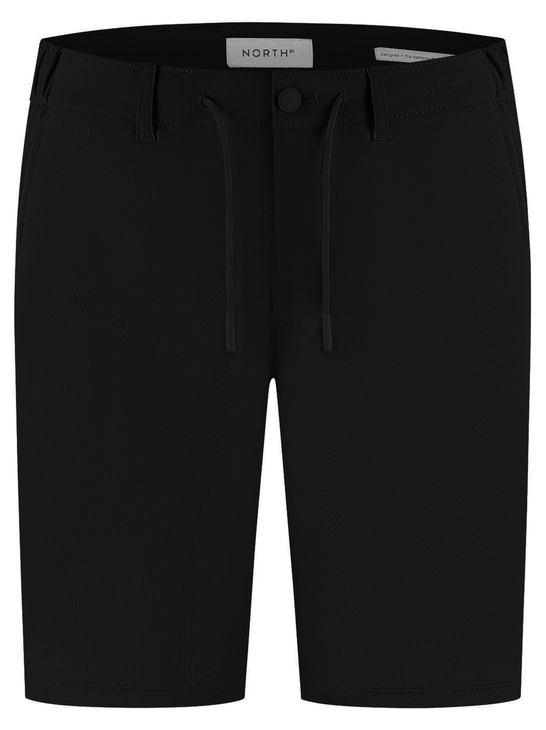 North84 Sensitive Travel Shorts – Zwart-74% polyamide, 26% elastaan-HEREN BROEKEN-Zwart