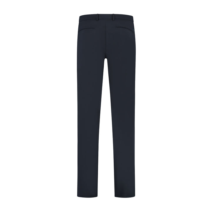 North84 Sensitive Travel Slim Fit Pantalon - Blauw-74% polyamide, 26% elasthaan-HEREN BROEKEN-Blauw