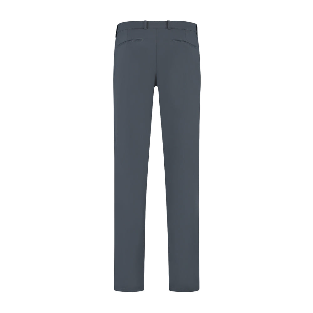 North84 Sensitive Travel Slim Fit Pantalon – Grijs-74% polyamide, 26% elastaan-HEREN BROEKEN-Grijs