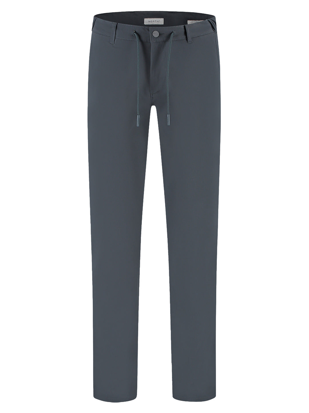 North84 Sensitive Travel Slim Fit Pantalon – Grijs-74% polyamide, 26% elastaan-HEREN BROEKEN-Grijs