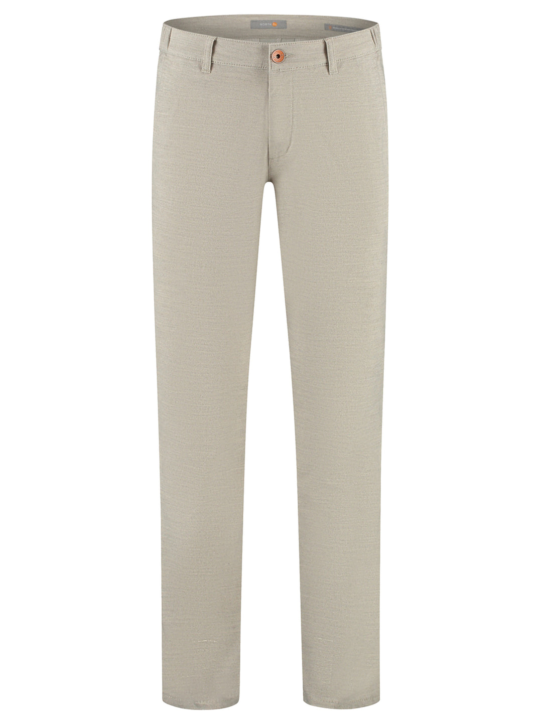 NORTH84 Travel Wool Look Chino – Beige-57% katoen, 27% polyester, 13% viscose, 3% elastaan-HEREN BROEKEN-Beige