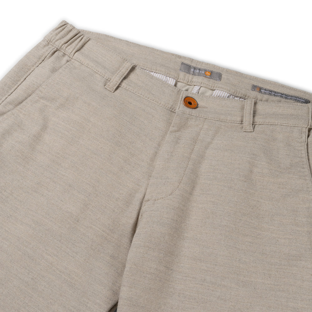 NORTH84 Travel Wool Look Chino – Beige-57% katoen, 27% polyester, 13% viscose, 3% elastaan-HEREN BROEKEN-Beige