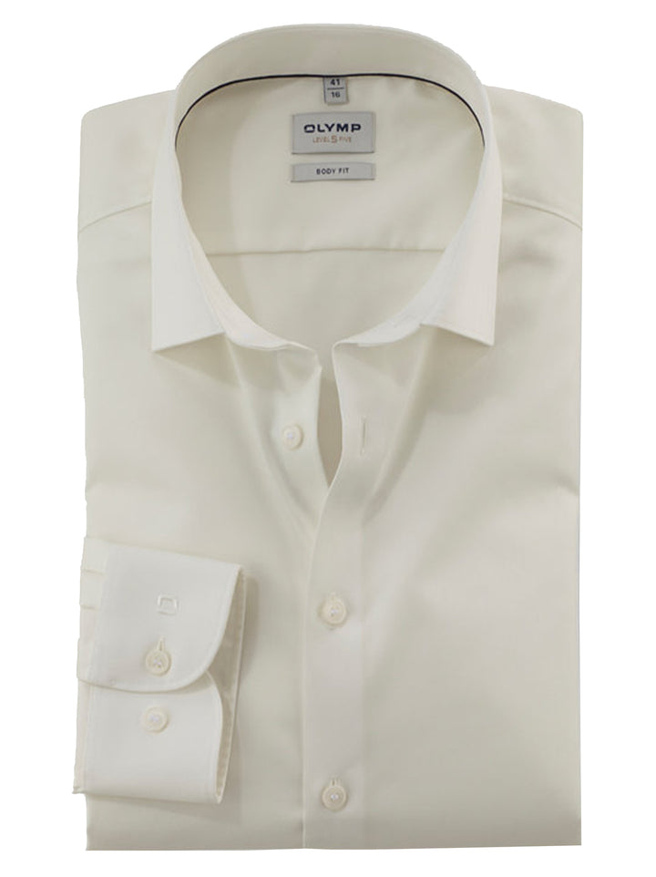 Olymp Level Five Body Fit Overhemd – Room-97% katoen/ 3% elastolefine (®XLANCE)-HEREN SHIRTS-Room
