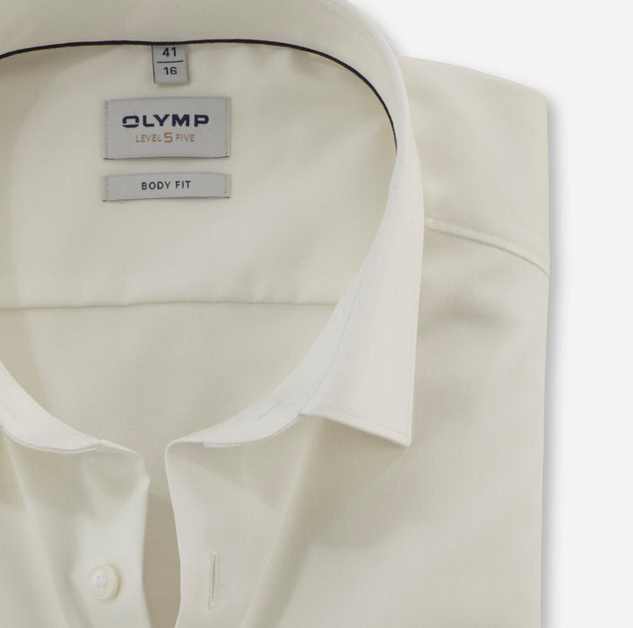 Olymp Level Five Body Fit Overhemd – Room-97% katoen/ 3% elastolefine (®XLANCE)-HEREN SHIRTS-Room