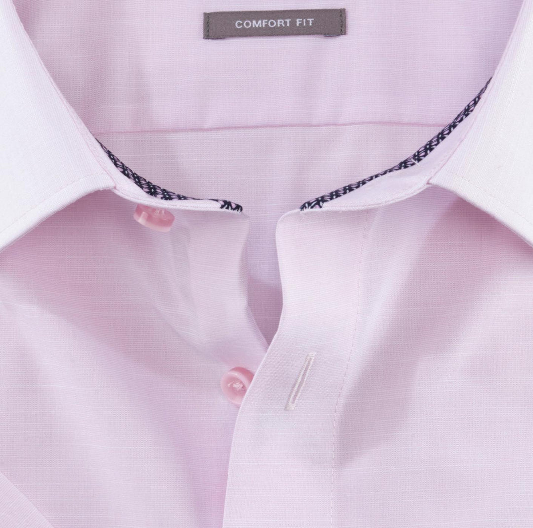 OLYMP Luxor modern fit-100% Katoen-HEREN SHIRTS-Roze