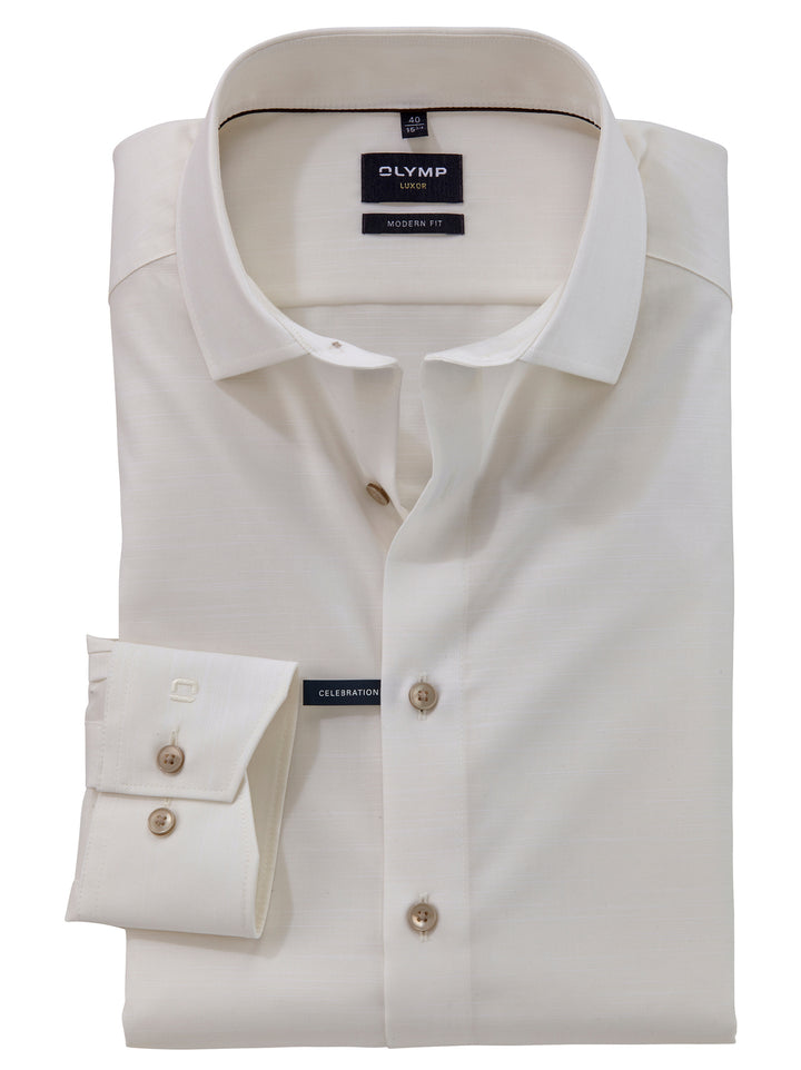 OLYMP Luxor modern fit extra lange mouw overhemd-100% katoen-HEREN SHIRTS-Room