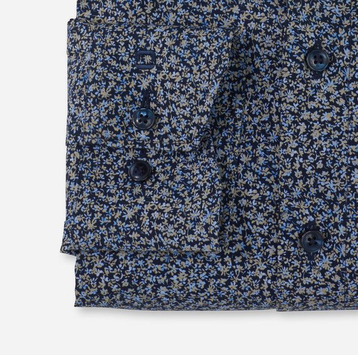 OLYMP Luxor modern fit shirt-100% katoen-HEREN SHIRTS-Blauw