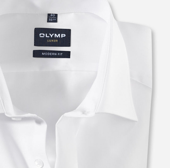 OLYMP – Luxor Soirée Extra lange mouw -HEREN GELEGENHEIDSKLEDING-Wit