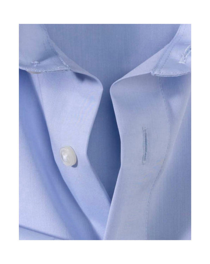 OLYMP modern fit overhemd-100% katoen-HEREN SHIRTS-Blauw
