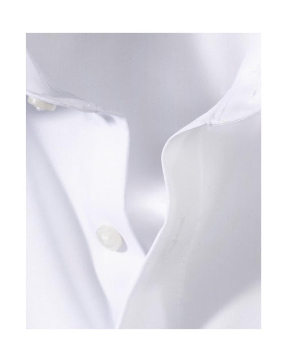 OLYMP modern fit overhemd-100% katoen-HEREN SHIRTS-Wit