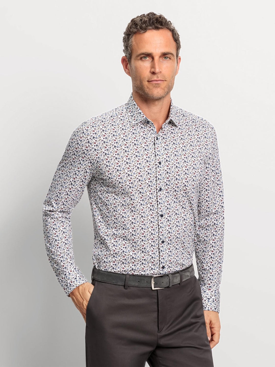 Olymp shirt Luxor modern fit -HEREN SHIRTS-Divers