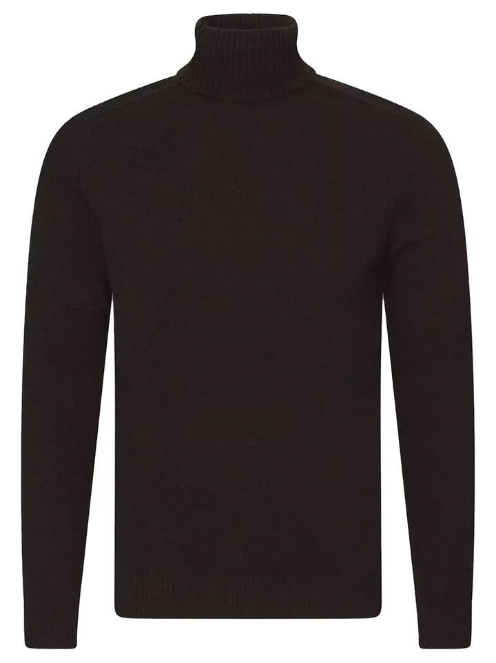 Oscar Jacobson coltrui-48% wol, 30% viskose, 15% polyamide, 7% kashmier<br />-HEREN TRUIEN & VESTEN-Bruin