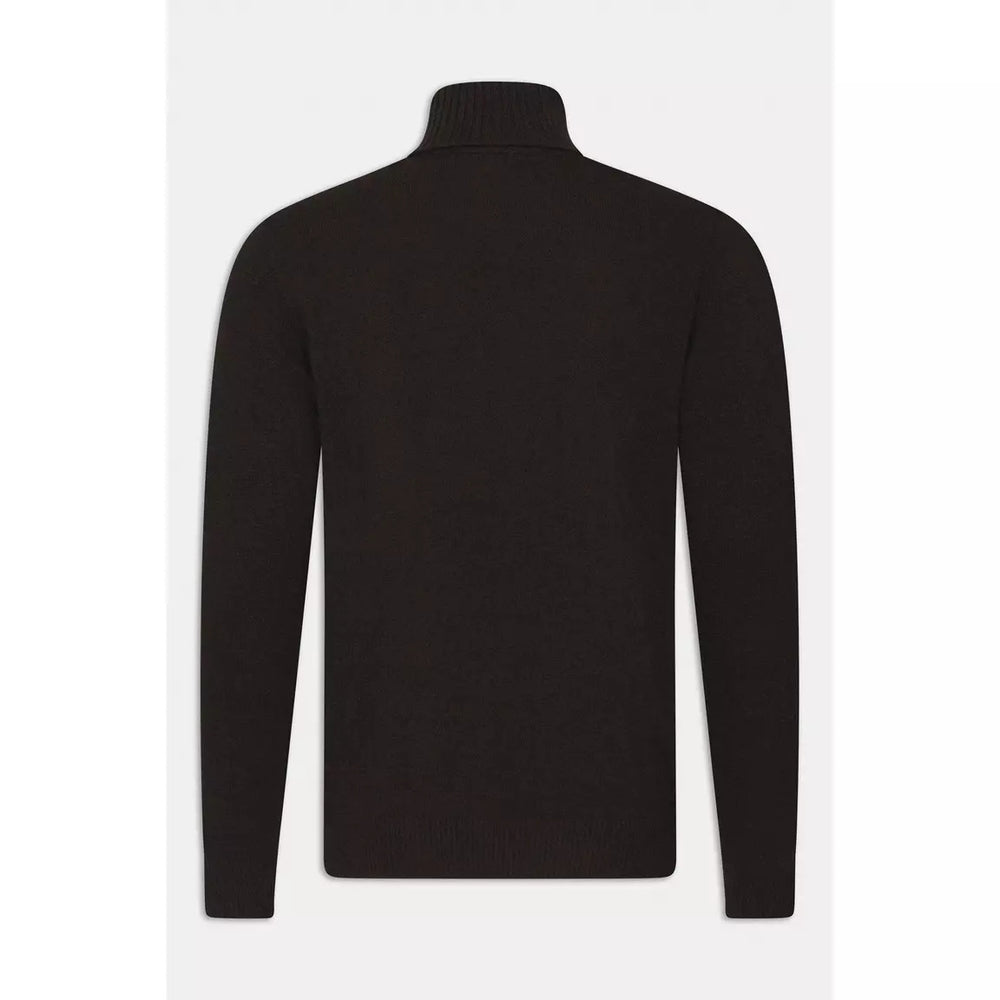 Oscar Jacobson coltrui-48% wol, 30% viskose, 15% polyamide, 7% kashmier<br />-HEREN TRUIEN & VESTEN-Bruin