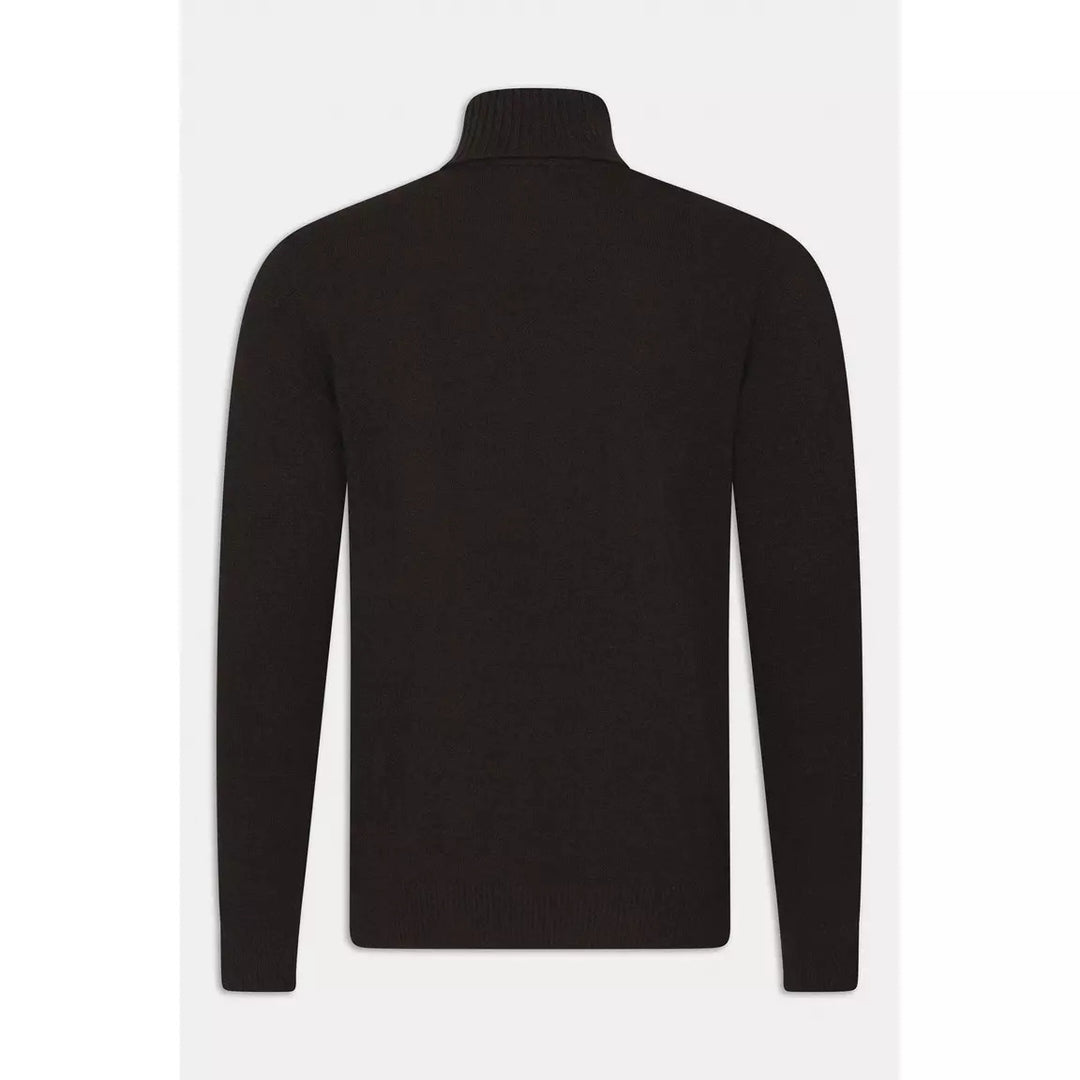 Oscar Jacobson coltrui-48% wol, 30% viskose, 15% polyamide, 7% kashmier<br />-HEREN TRUIEN & VESTEN-Bruin