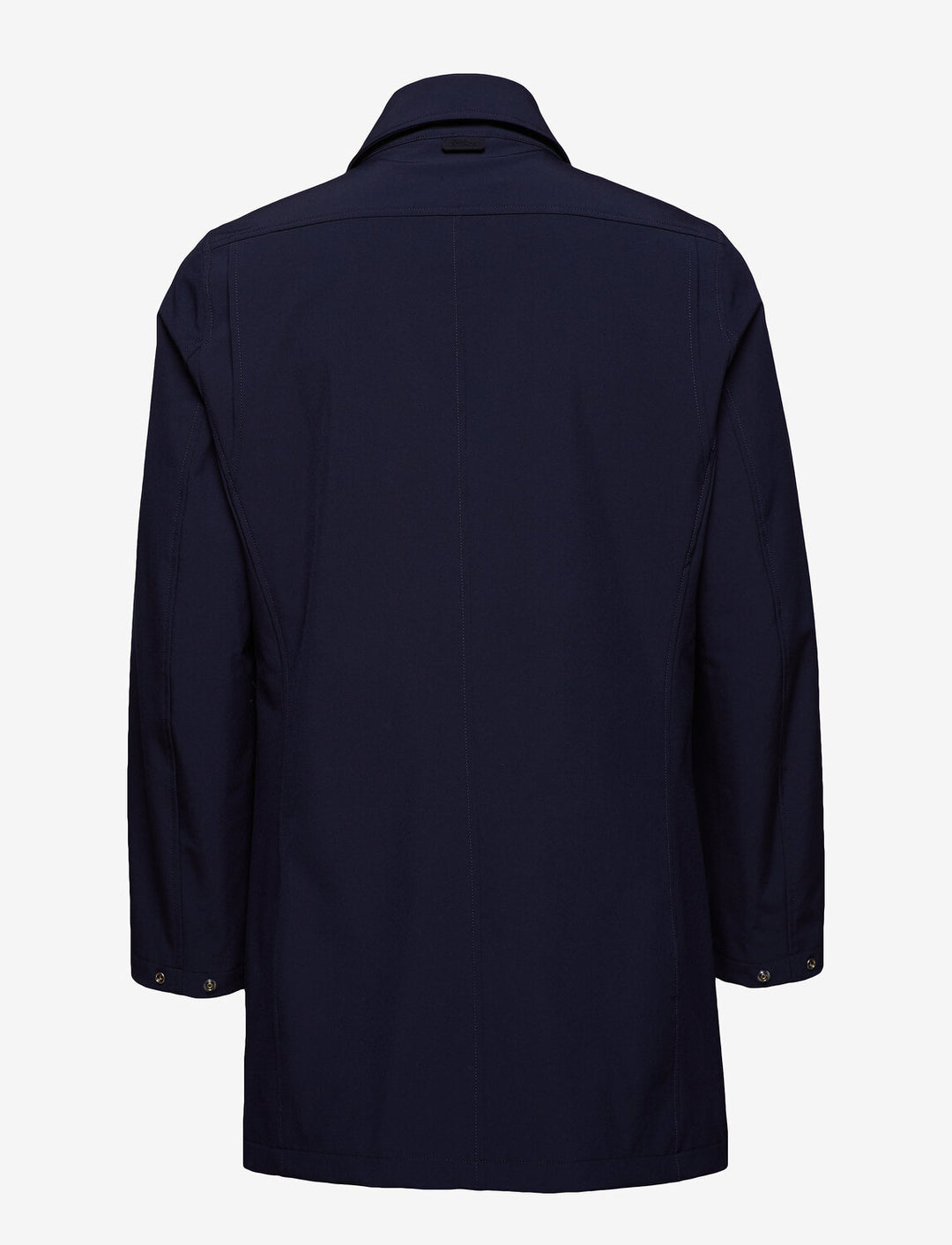 Oscar Jacobson Johnsson coat navy-94% Polyester <br />6% Elastane-HEREN JASSEN & JACKS-Blauw