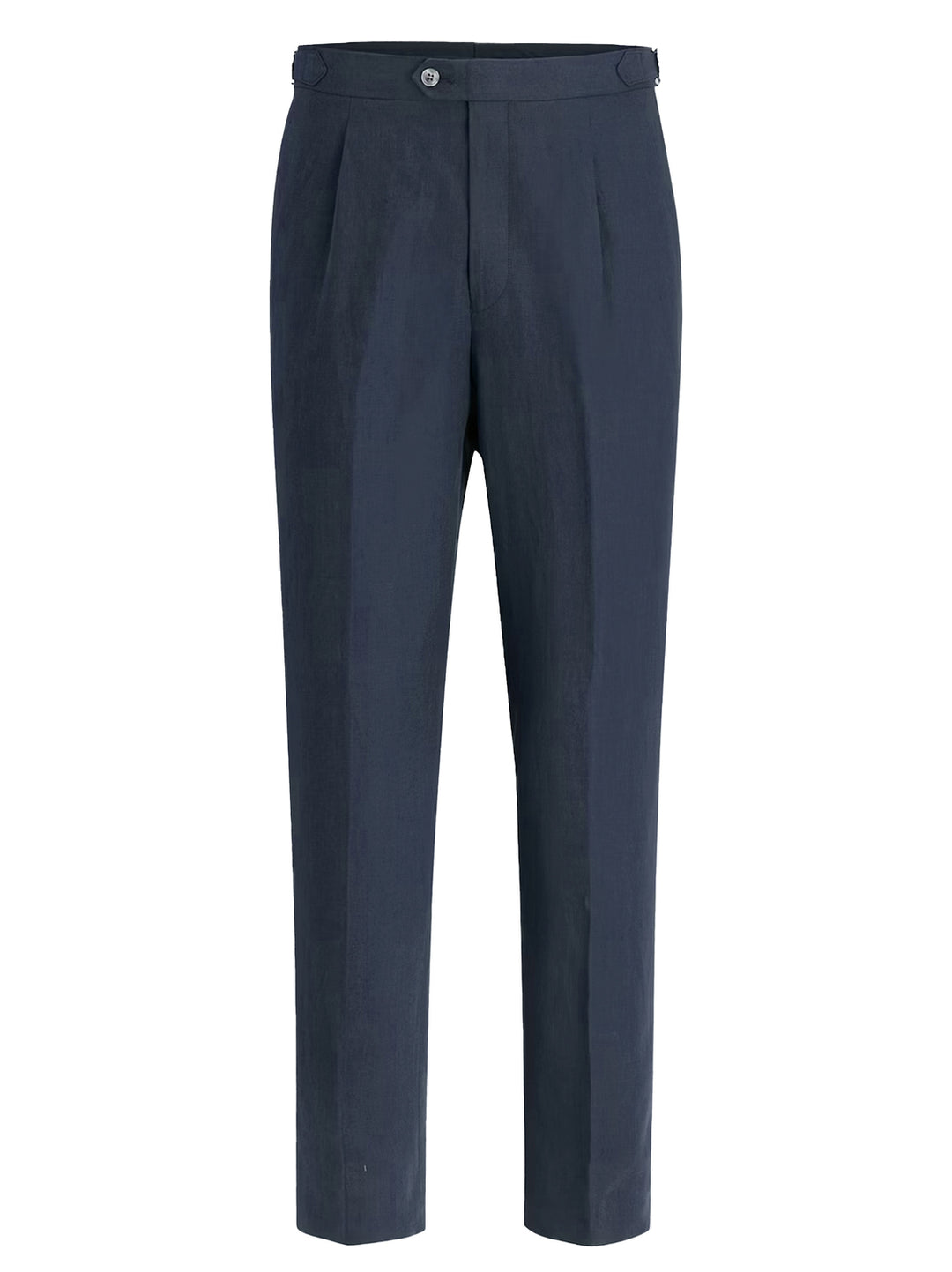 Oscar Jacobson linnen pantalon-100% Linnen-HEREN BROEKEN-Blauw