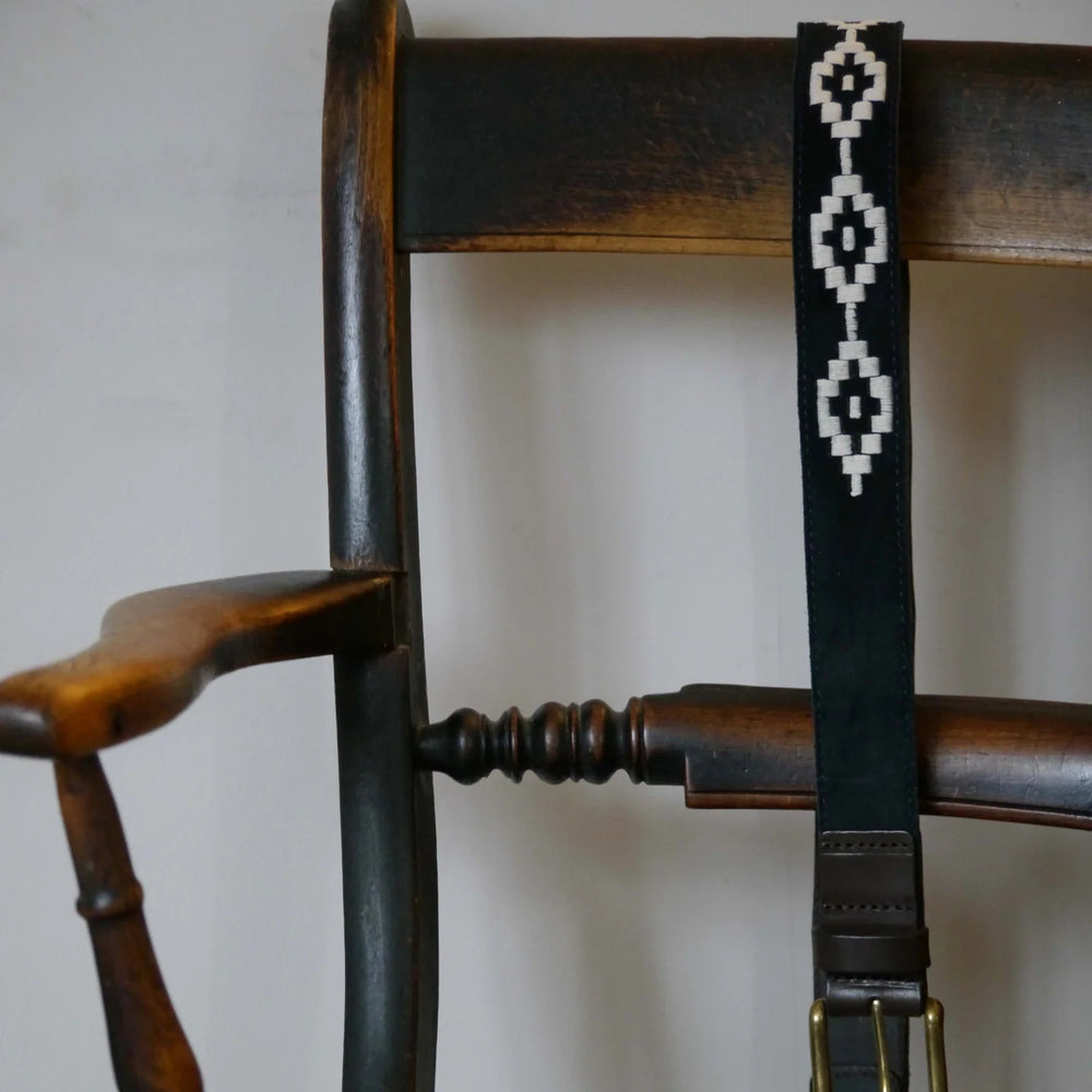 Pampeano Confianza Riem – Blauw-HEREN SCHOENEN & RIEMEN-Blauw