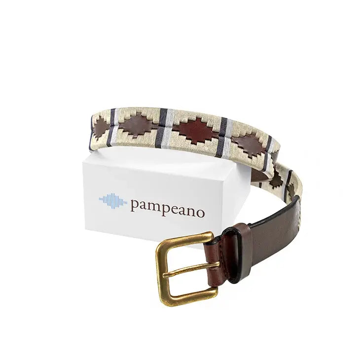 Pampeano Trigal Riem – Beige-HEREN SCHOENEN & RIEMEN-Beige