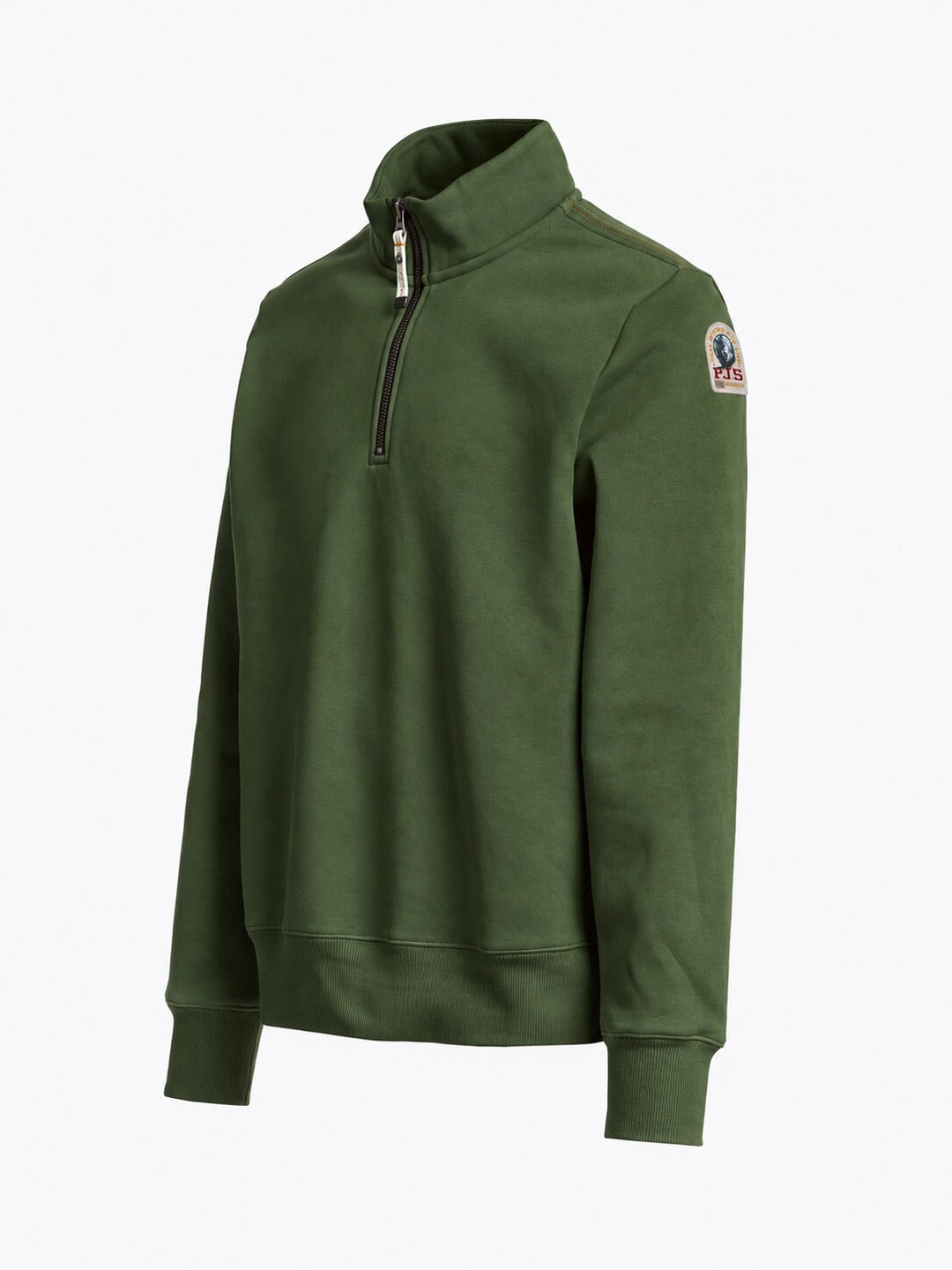 Parajumpers Broad Peak Half Zip – Groen-91% katoen, 9% polyester-HEREN TRUIEN & VESTEN-Groen