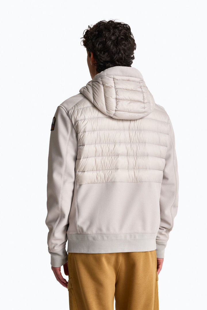 Parajumpers Buck Hybrid Jacket – Grijs-100% polyamide <br /> -HEREN JASSEN & JACKS-Grijs