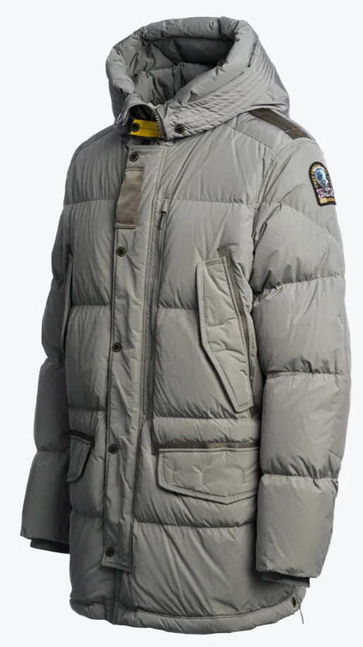 Parajumpers Harraseeket Nowhere Jas – Grijs-100% polyester-HEREN JASSEN & JACKS-Grijs