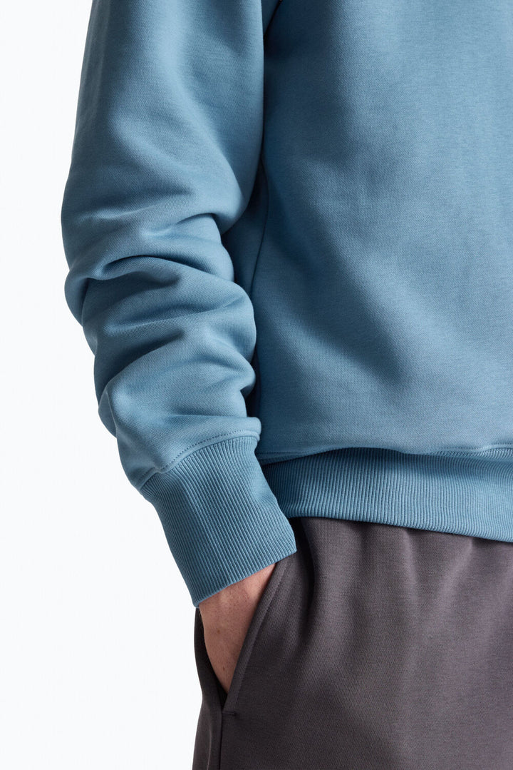 Parajumpers K2 Crewneck Sweater – Blauw-100% katoen-HEREN TRUIEN & VESTEN-Blauw