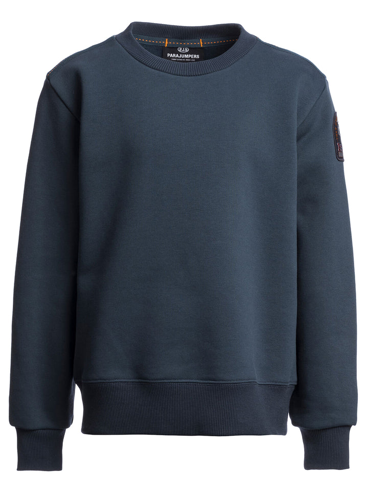 Parajumpers K2 Crewneck Sweater – Blauw-100% katoen-HEREN TRUIEN & VESTEN-Blauw