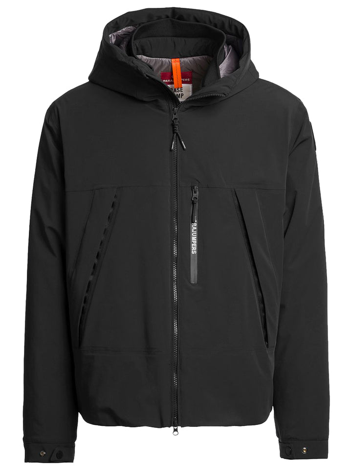 Parajumpers Nivek 2.0 Jas – Zwart-58% polyamide, 33% polyester, 9% elasthaan-HEREN JASSEN & JACKS-Zwart
