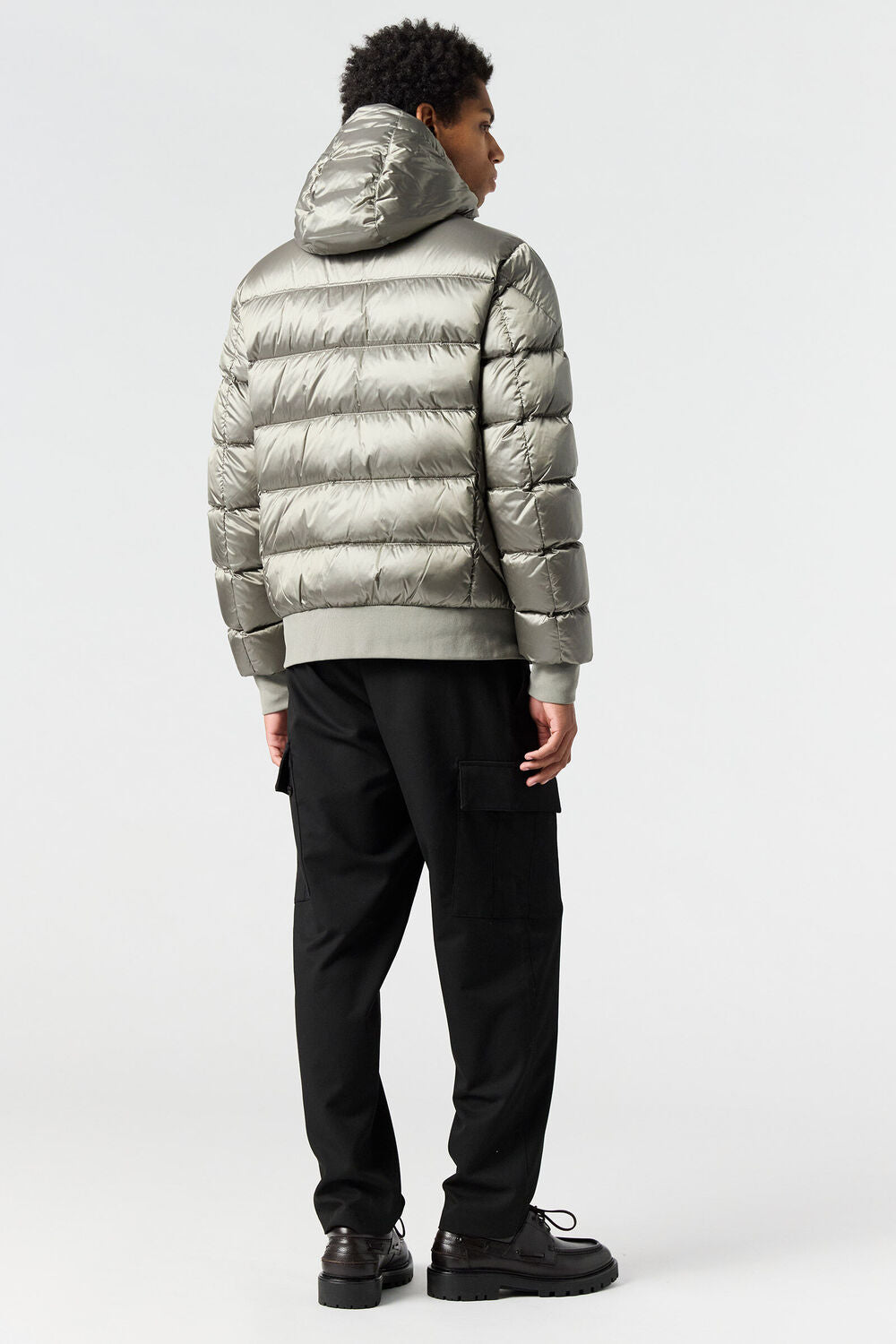 Parajumpers Pharrell Hooded Bomber Jacket – Groen-60% polyester, 40% polyamide-HEREN JASSEN & JACKS-Groen